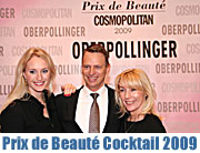 Prix de Beauté-Cocktail 2009 am 18.02.2009. Oberpollinger präsentiert die ausgezeichneten Cosmopolitan Prix de Beauté Produkte noch bis zum 23.02.2009 (Foto: Marikka-Laila MaIsel)